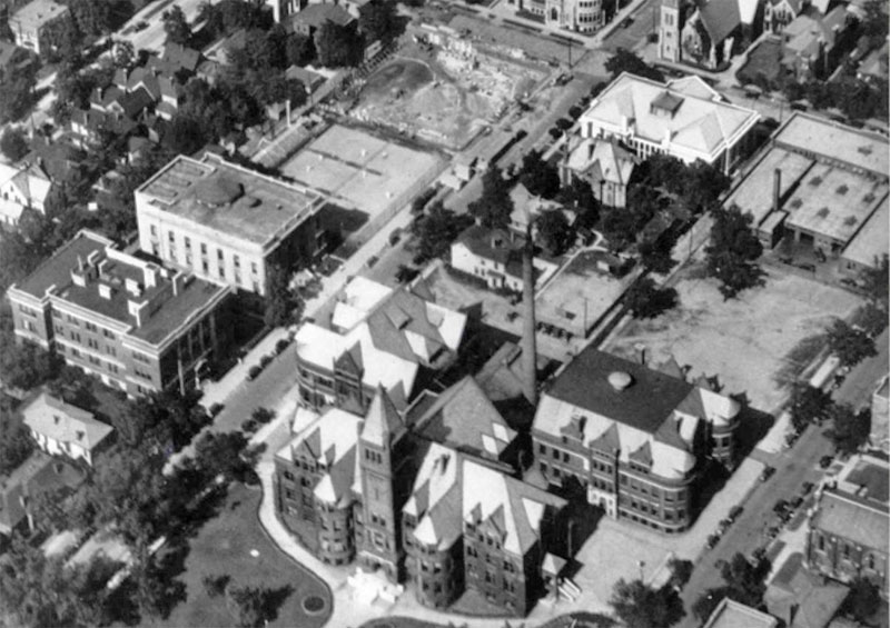 Indiana State Normal School campus, 1920