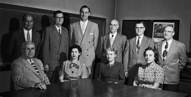 Commerce Faculty, November 11, 1955