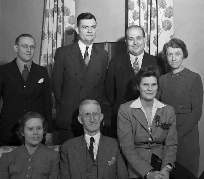 Commerce faculty, November 1940