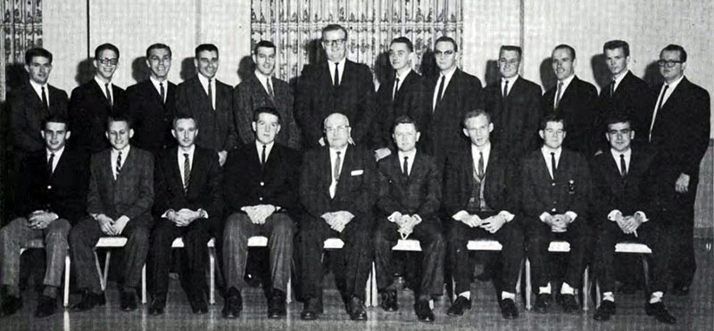 Delta Sigma Pi, Delta Tau chapter,1961