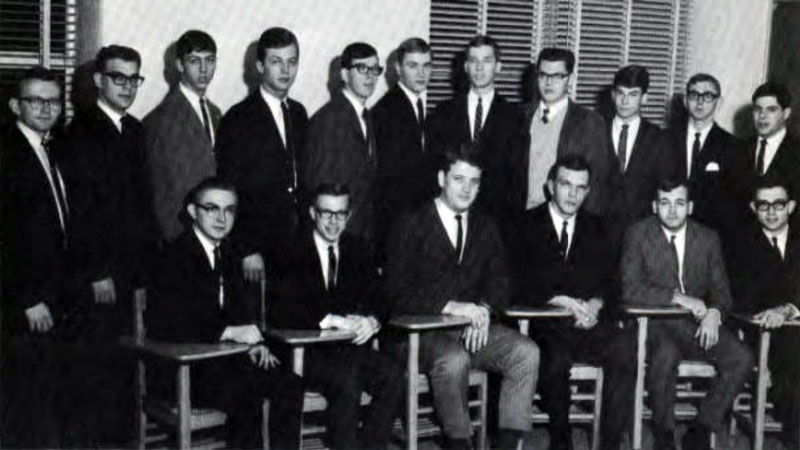 Delta Sigma Pi, Delta Tau chapter, 1966