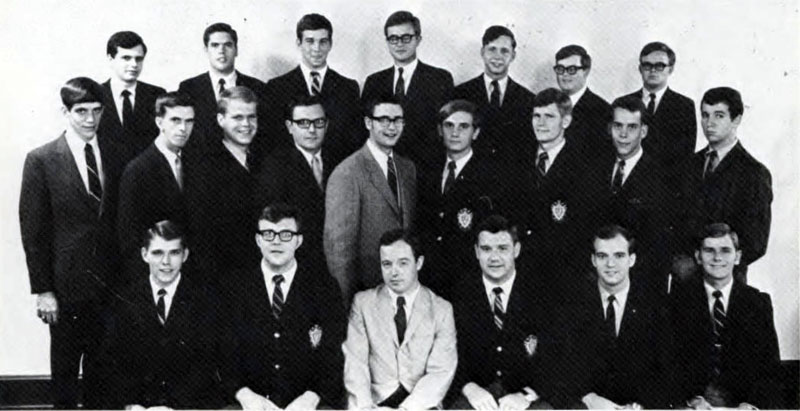 Delta Sigma Pi, Delta Tau chapter, 1969