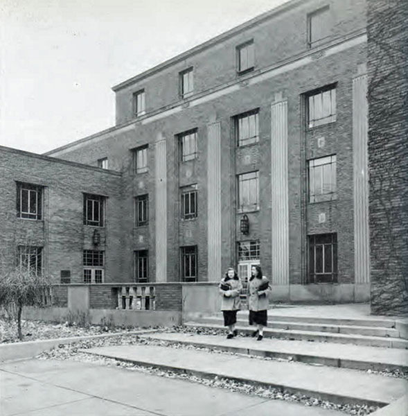 Fine Arts and Commerce Building, 1952