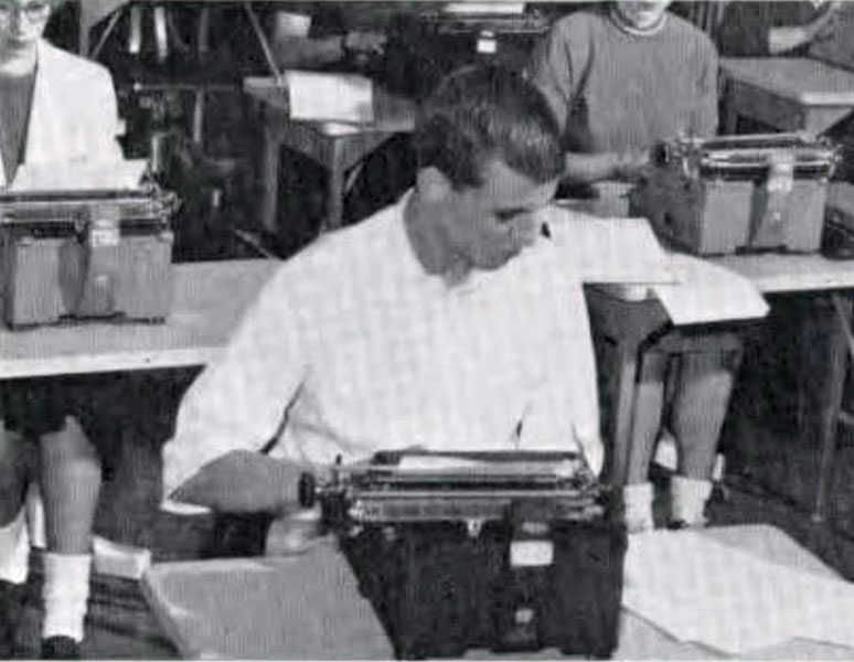 Typing, 1957