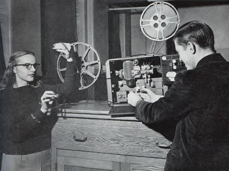 Movie Projector, 1948