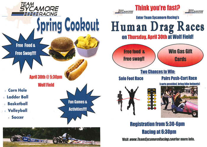 Team Sycamore Racing Spring Fling