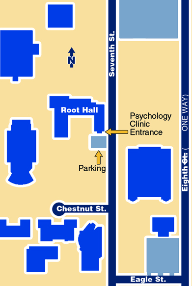 Psychology Clinic Map