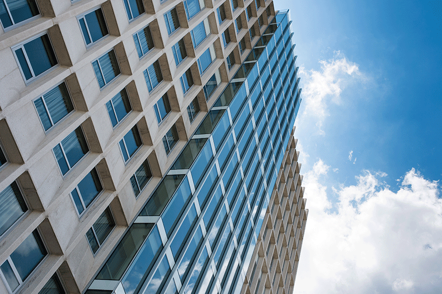 Exterior image of Mills Hall