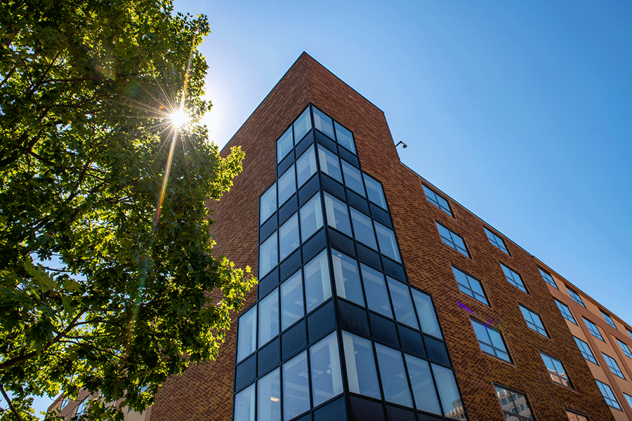 Exterior of Pickerl Hall
