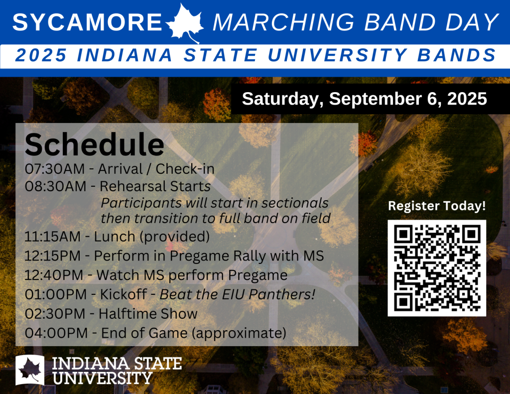 Sycamore Marching Band 2025 Schedule