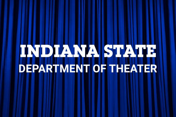 Indiana State University Department of Theater curtain image.
